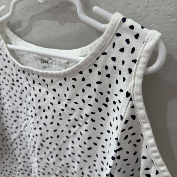 Tea Collection Black & White Polka Dot Tank Top - Picture 2 of 7